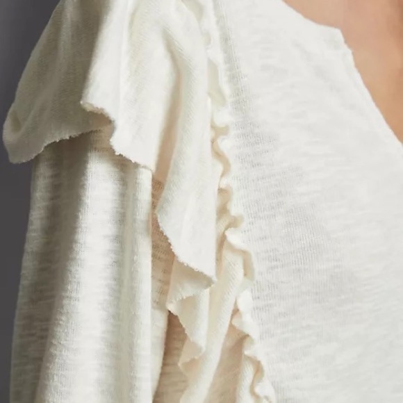 Anthropologie Pilcro Comfy Popover Top XL - Picture 4 of 4